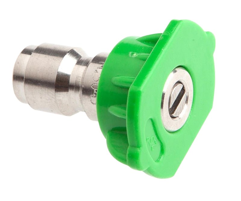 NOZZLE FLSH GREEN 25DEG 4.5MM 