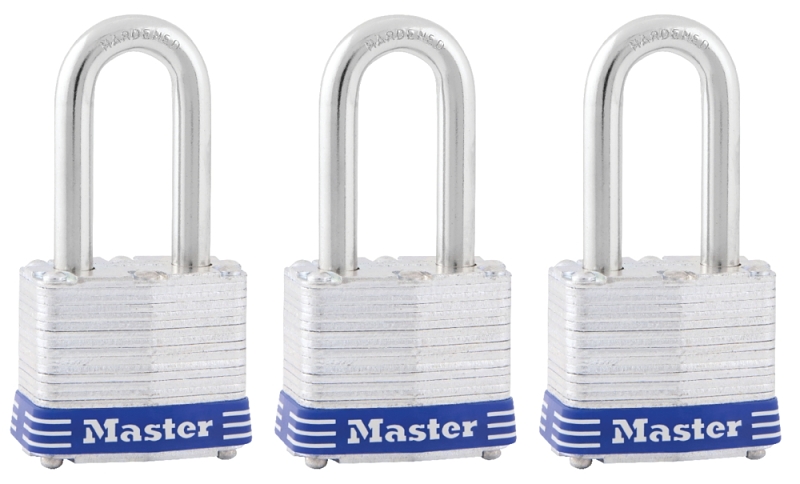 PADLOCK STL KA VRTCLR 1-1/2IN 