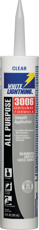 CAULK ADHESIVE IN EX CLR 10OZ 