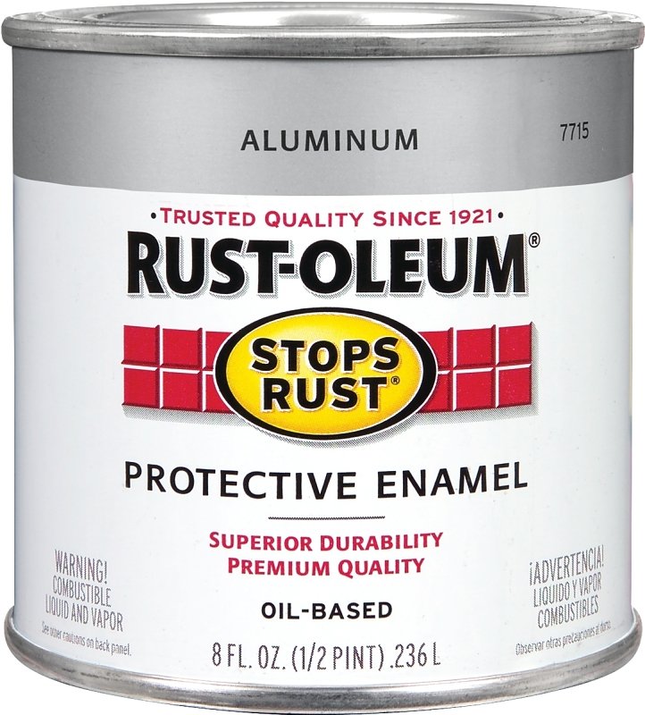 PAINT RUST OBS ALUM MET 1/2PT 
