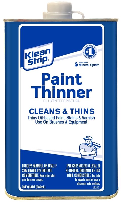 THINNER PAINT METAL CAN QUART 