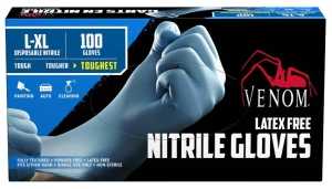 GLOVES NITRILE VENOM 100PK    