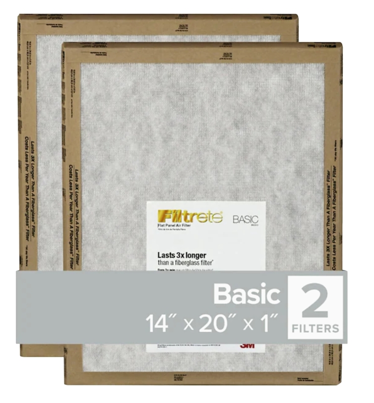 AIR FILTER 14X20X1 MERV 2     