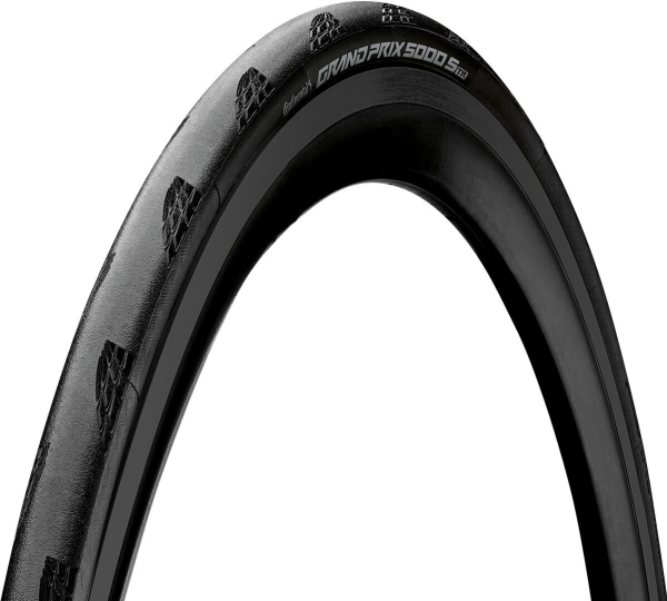 Continental Grand Prix 5000 S TR Tire - 700 x 30, Tubeless, Folding, Black, BlackChili, Vectran Breaker, LazerGrip, ACT 