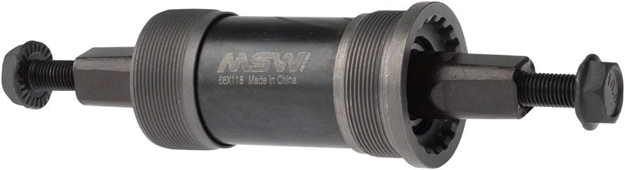 MSW Square Taper Bottom Bracket 68mm 118mm