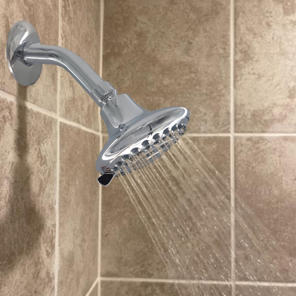 Danco 5-Spray Water-Saving Shower Head in Matte Black (12023)