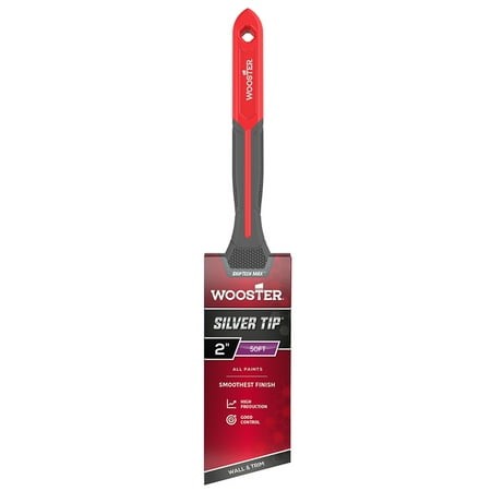 Wooster 1034757 2 in. Silver Tip Soft Angle Paint Brush - Pack of 6