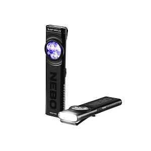 Slim 360 Lumens Rechareable Battery LED Uv Pocket Pen Flashlight