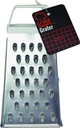 Chef Craft 3-1/2 in. W X 8 in. L Silver/White Plastic/Stainless Steel 4-Sided Pyramid Grater (Pack of 3)