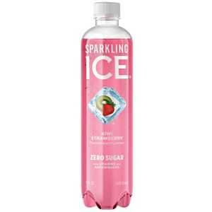 Sparkling Ice Kiwi Strawberry Flavored Sparkling Water, 17 OZ