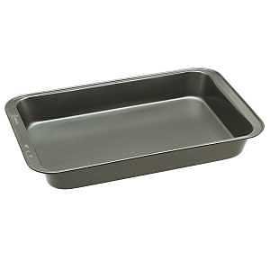 [1924927] BakeIns Cake Pan, Rectangular, 9 in OAL, Carbon Steel, Non-Stick: Yes, Dishwasher Safe: Yes