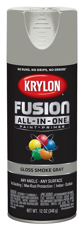 PAINT SPRY GLOSS SMKE GRY 12OZ