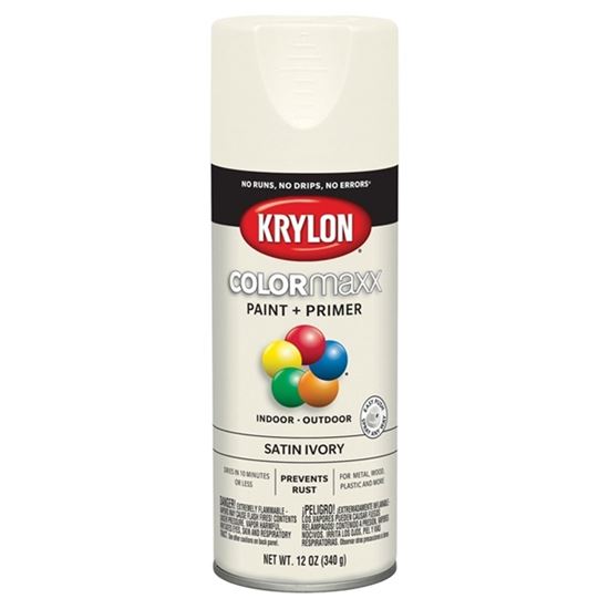 PAINT SPRY STN IVORY 12OZ     