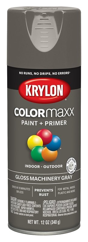 PAINT SPRY GLS MACH GRAY 12OZ 