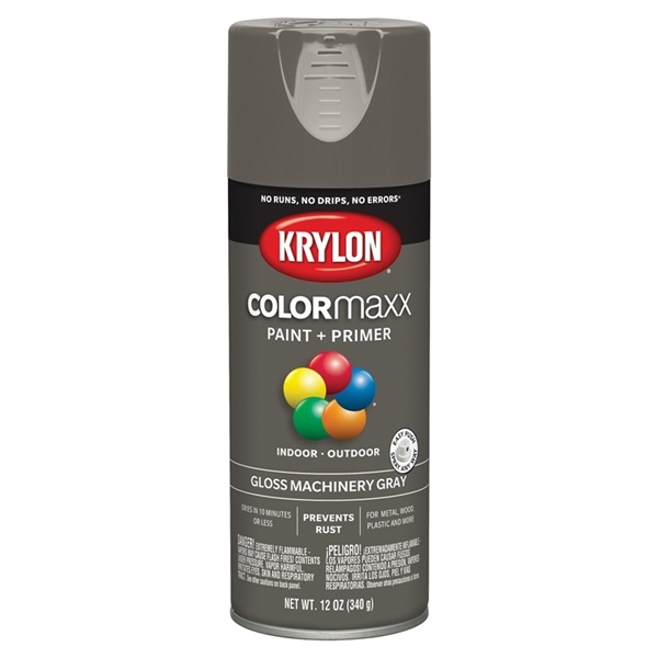 PAINT SPRY GLS MACH GRAY 12OZ 