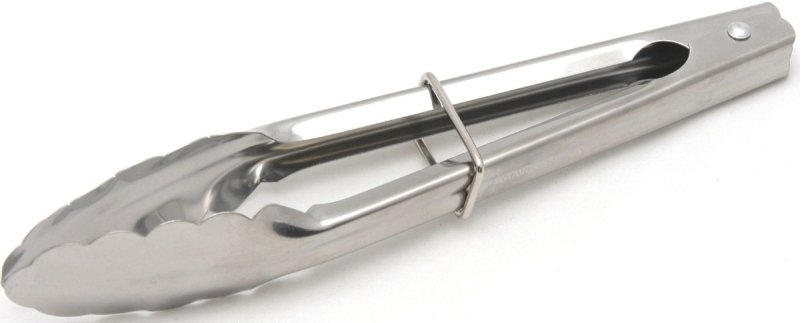 [1030816] TONGS STAINLESS STEEL 9IN     