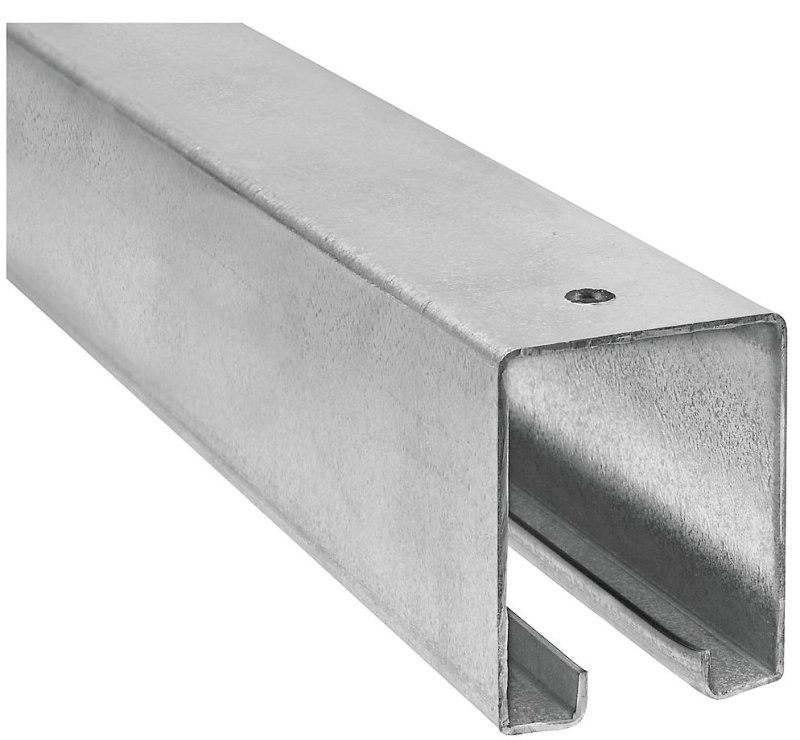 [1332949] RAIL BARN DOOR STL GALV 12FT  