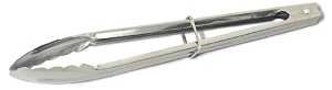 TONGS STAINLESS STEEL 12IN    