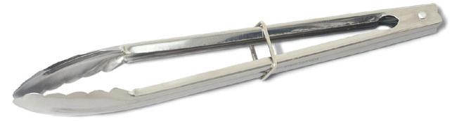 TONGS STAINLESS STEEL 12IN    