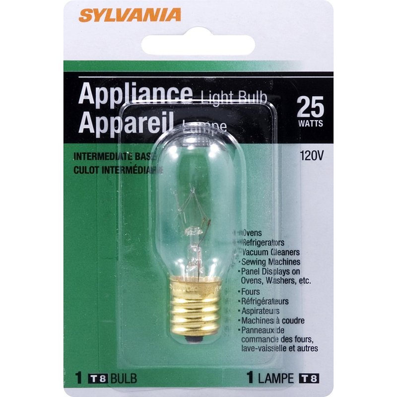 BULB APPL 25W 120V CLR INTERBS