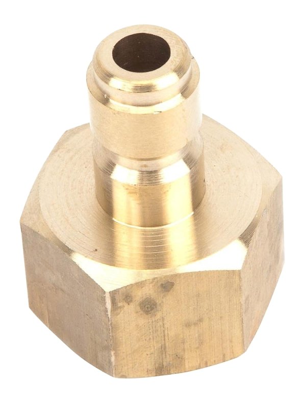 COUPLER QUICK 1/4IN PLG X M22F