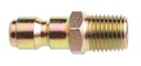 CONNECTOR QCK 1/4IN MNPT PLUG 