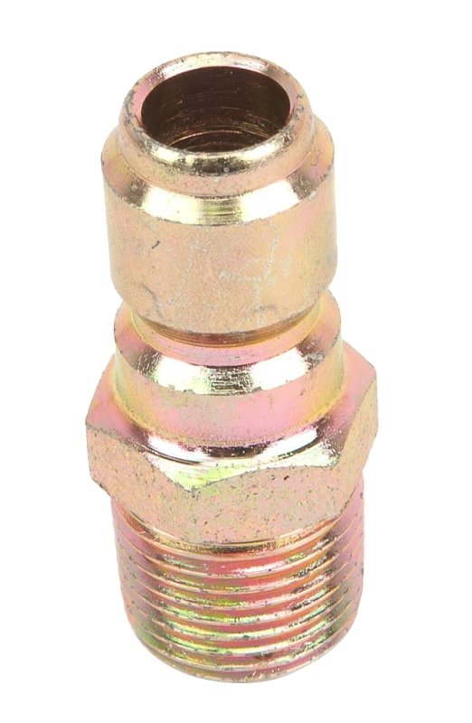 CONNECTOR QCK 3/8IN MNPT PLUG 