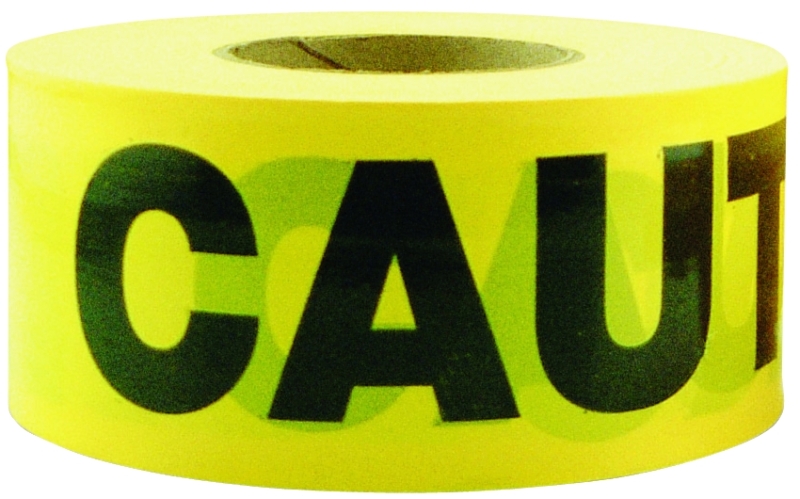 TAPE CAUTION 1000FT BARRICADE 
