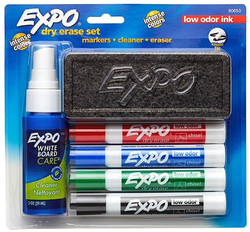 MARKER DRY ERASE STARTER SET  