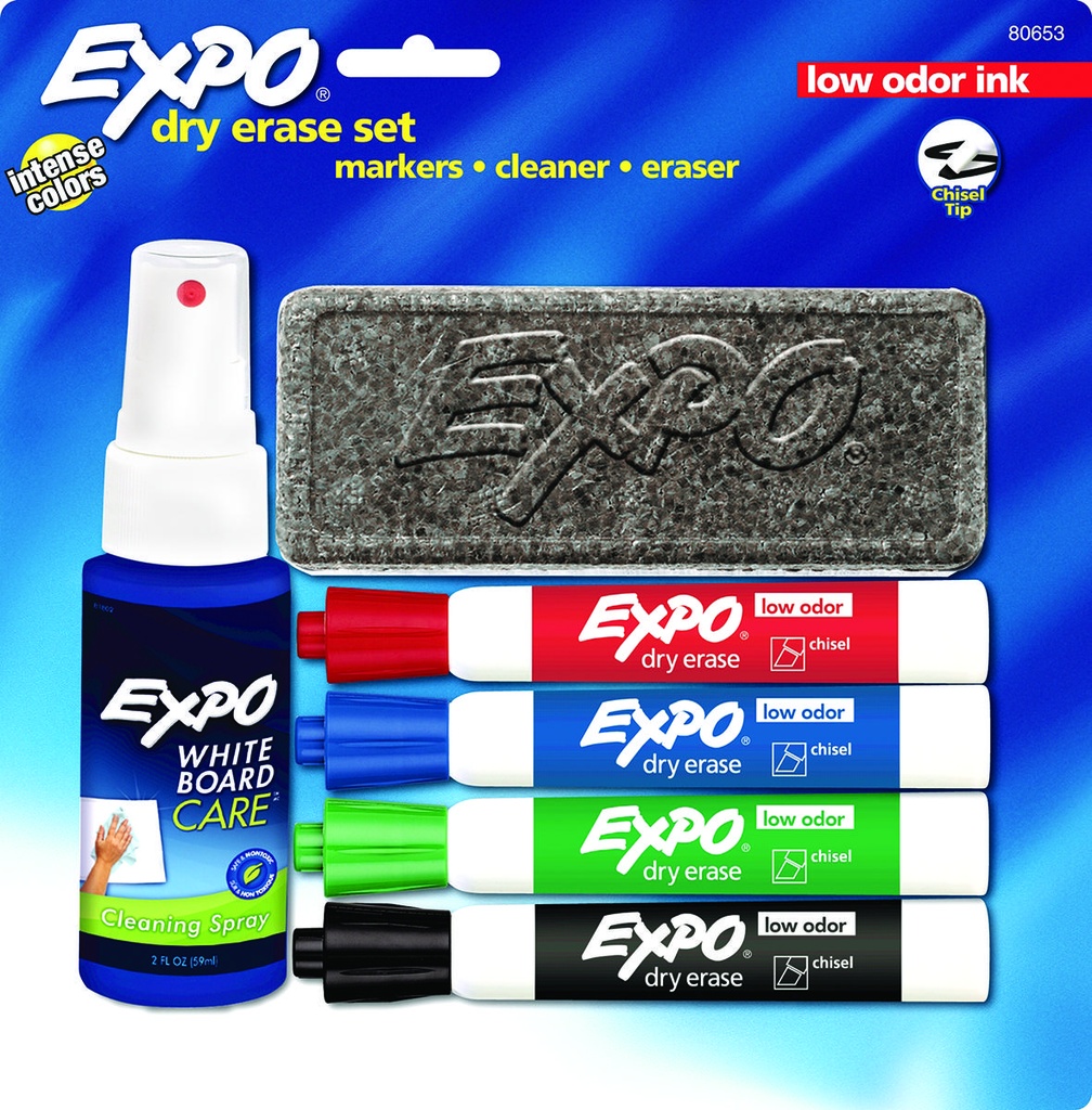 MARKER DRY ERASE STARTER SET  