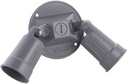 HLDR LMP FLOOD DBL 4-1/8X8IN  