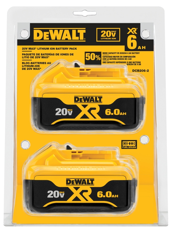 BATTERY PACK LI-ON 20V 6.0AH  