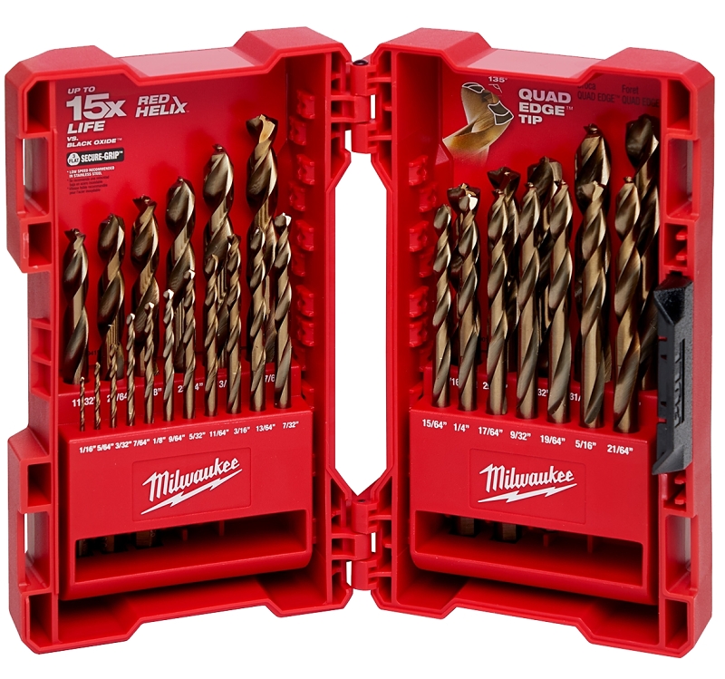 BIT DRILL SET COBLT HELIX 29PC