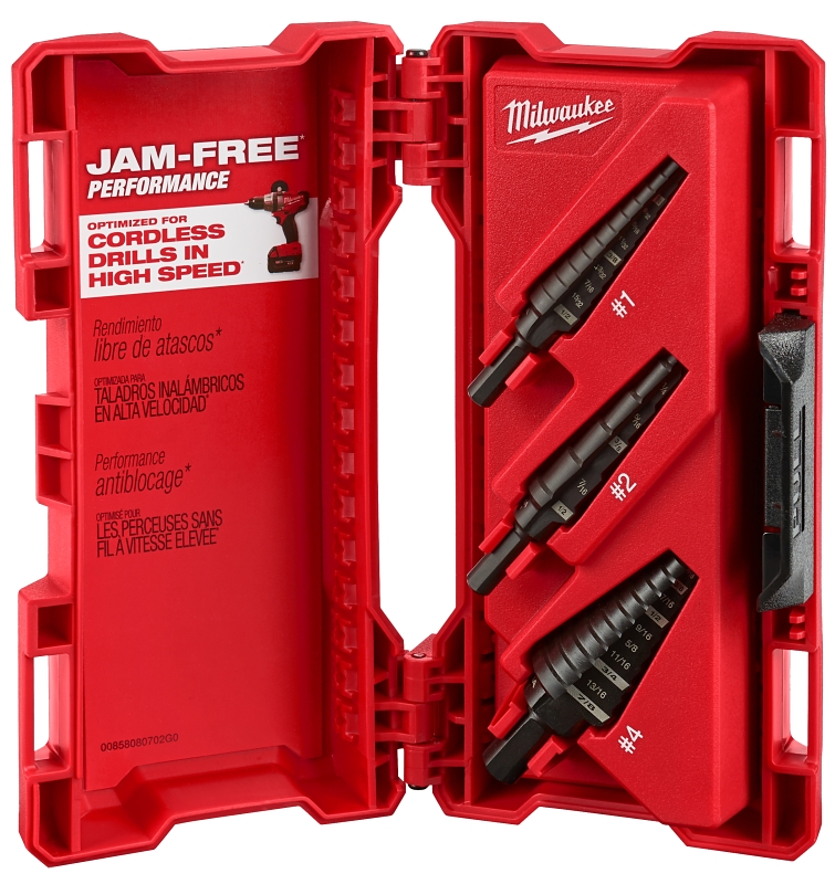 KIT STEP BIT BLACK OXIDE      