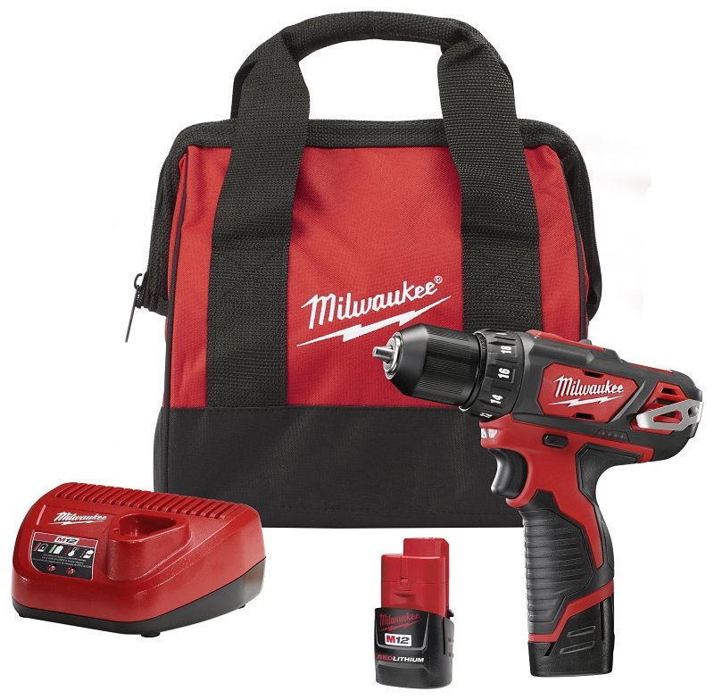 DRILL DRIVER KIT 3/8IN M12    