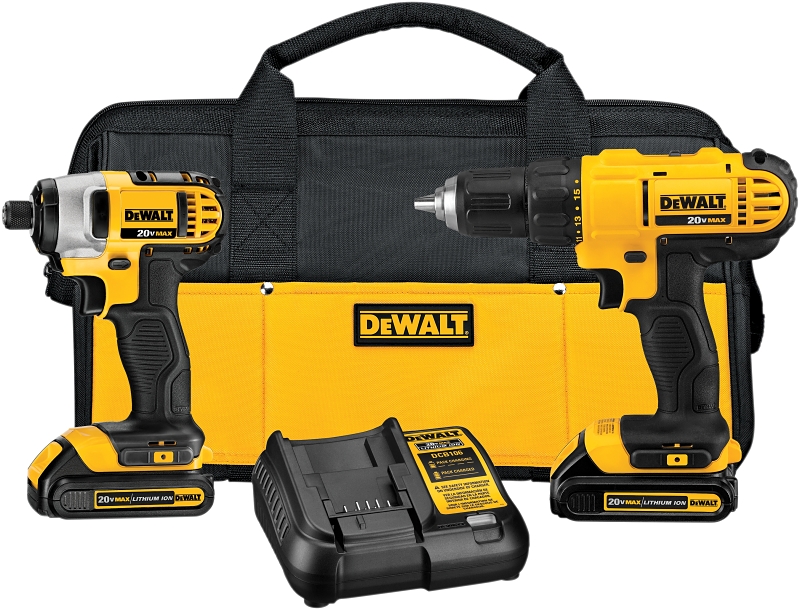 KIT DRILL-IMP DRIVER 1.3AH 20V