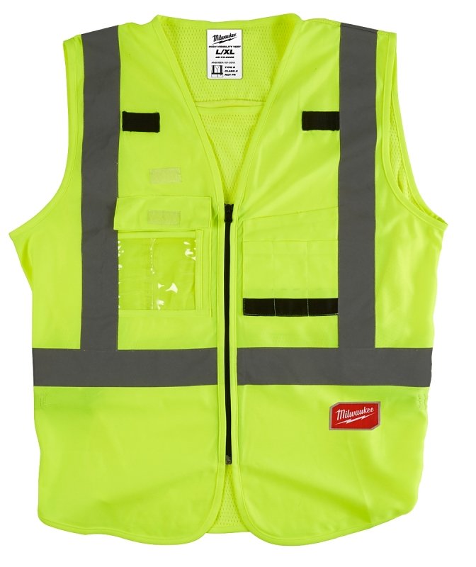 [7378946] VEST SAFETY HIGH VIS YEL L/XL 