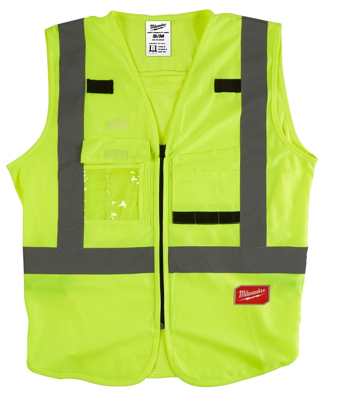 VEST SAFETY HGH VIS YEL SM/MED