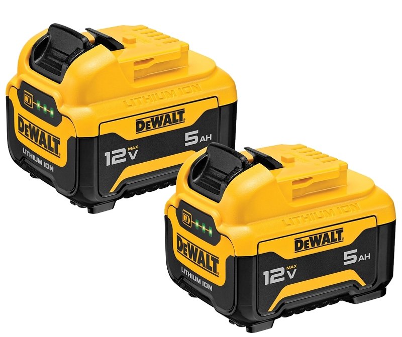 BATTERY LI-ION MAX 12V 5.0AH  