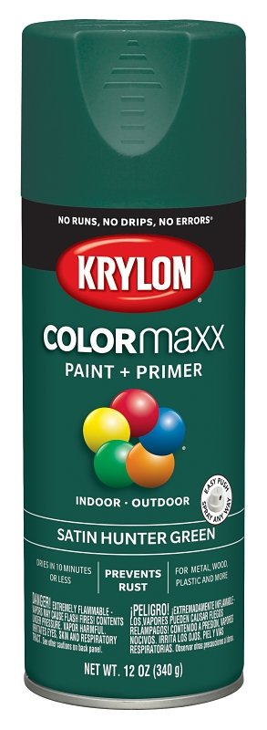 PAINT SPRY STN HUNTER GRN 12OZ