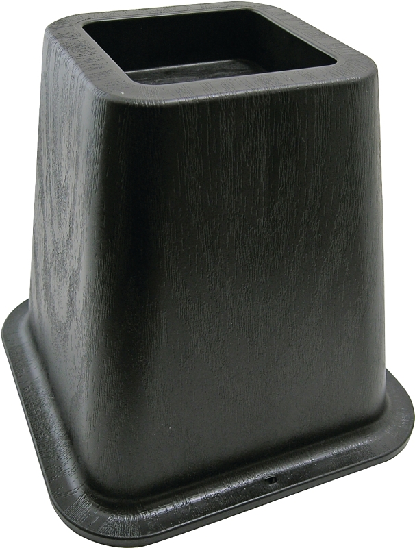 RISER BED SET 4PC BLK 6-1/8IN 