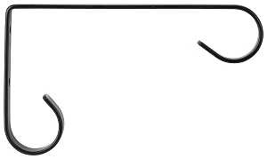 BRACKET HANGING BLACK 6IN     
