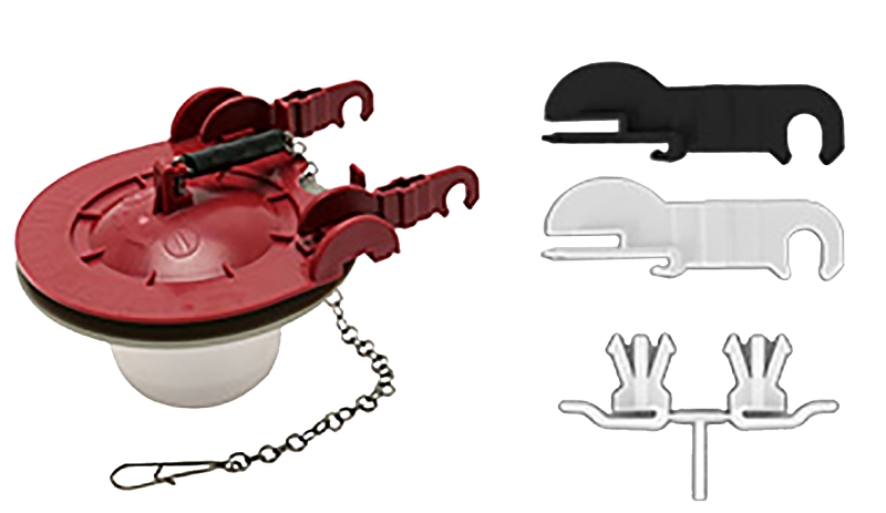 FLAPPER TOILET ADJ UNIV 3IN   