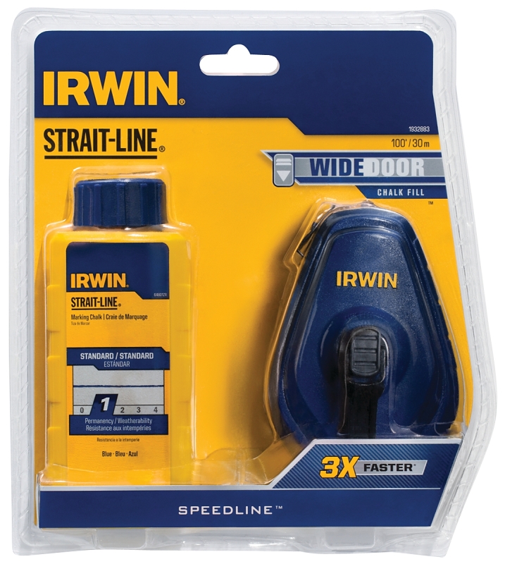CHALK REEL SPEEDLINE W/BLUE   