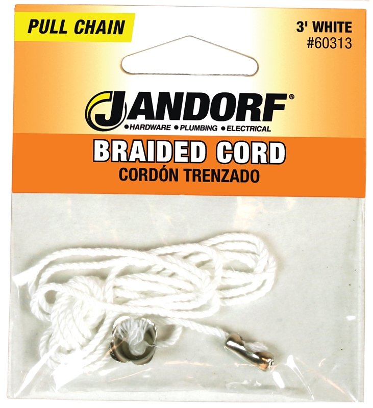 [3404399] CHAIN PULL BRAID CRD W/BEL 3FT