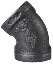 ELBOW 45DEG BLACK 3/4         