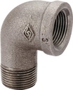 ELBOW 90 DEG BLACK STREET 3/8 