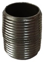 PIPE NIPPLE BLACK 1XCLOSE     