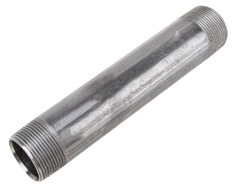 PIPE NIPPLE BLACK 1-1/4X2-1/2 