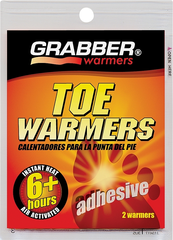 TOE WARMER ADHESIVE 6 HR 2PACK